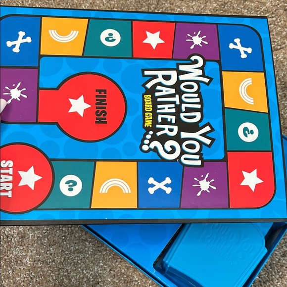 Would You Rather? Board Game - Blue party game teens/adults like new never used - Picture 4 of 6